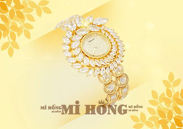 Lắc đồng hồ vàng 18K Mi Hồng mang nhiều đặc điểm nổi bật