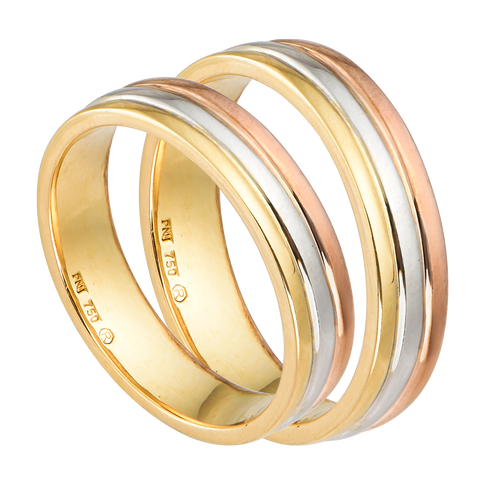 Cặp nhẫn cưới Vàng 18K