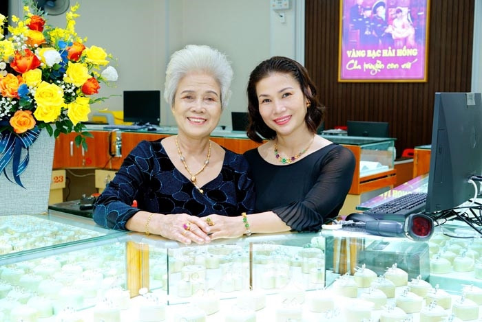 Vàng Hải Hồng là một thương hiệu “Cha truyền con nối” nổi tiếng của tỉnh Hải Dương