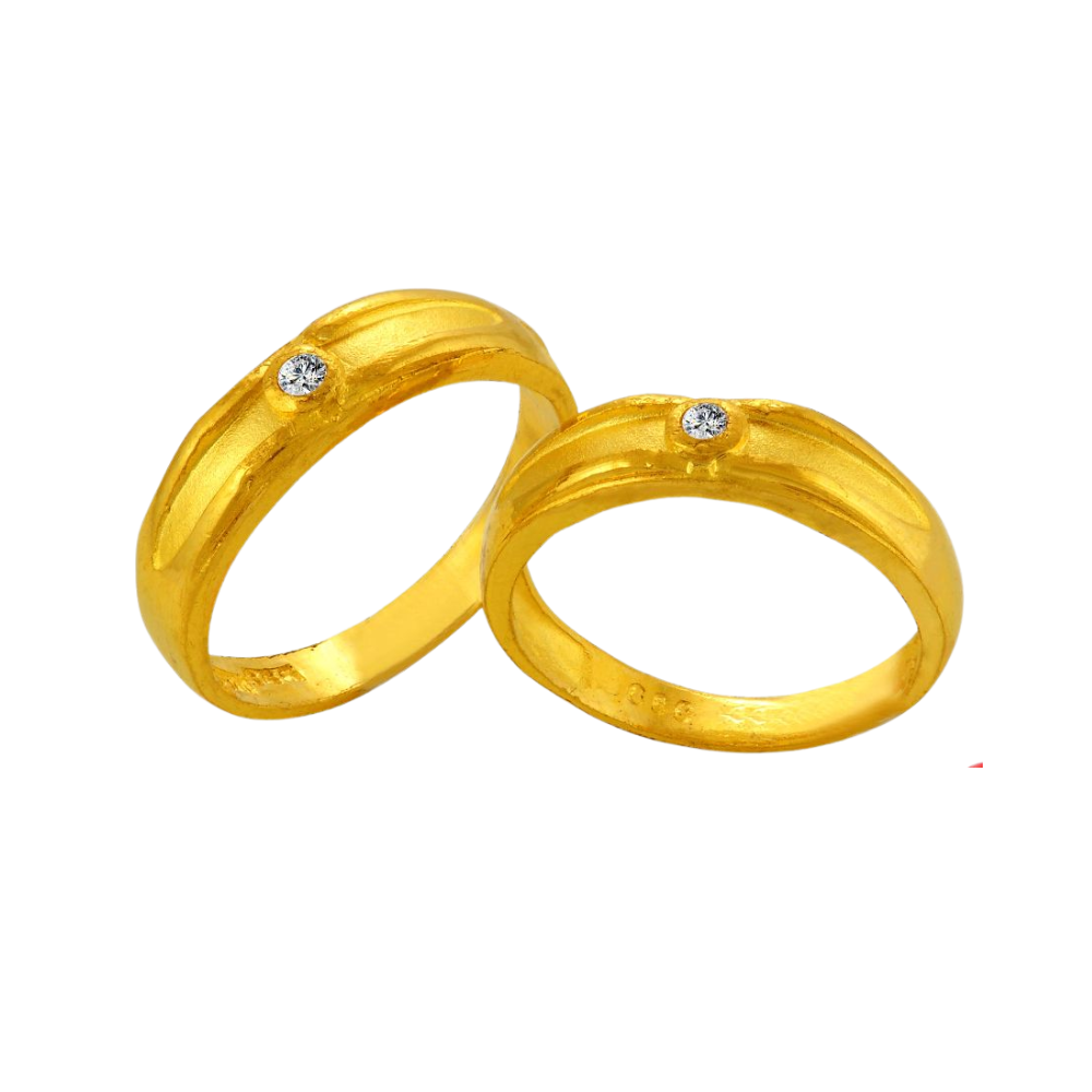 Nhẫn cưới vàng 24K bao nhiêu tiền một cặp?