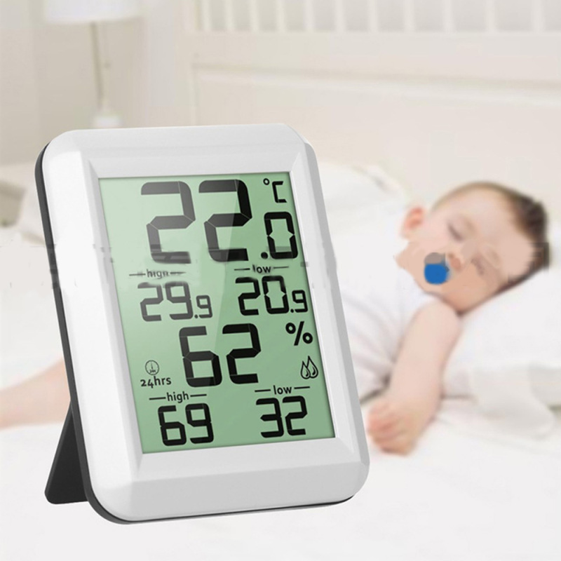 Sử dụng nhiệt kế phòng trong phòng ngủ của trẻ để kiểm soát nhiệt độ