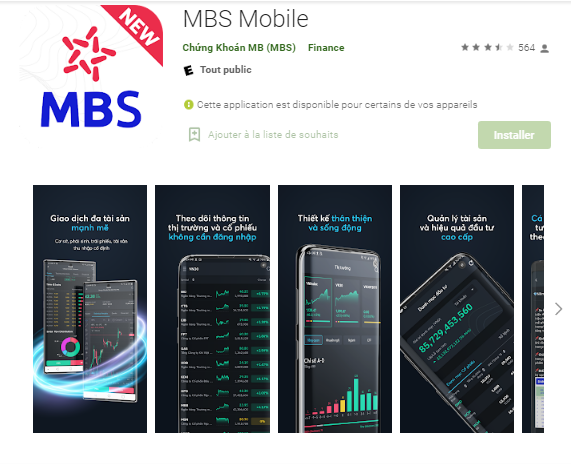 MBS Mobile là nền tảng hỗ trợ giao dịch chứng khoán qua điện thoại