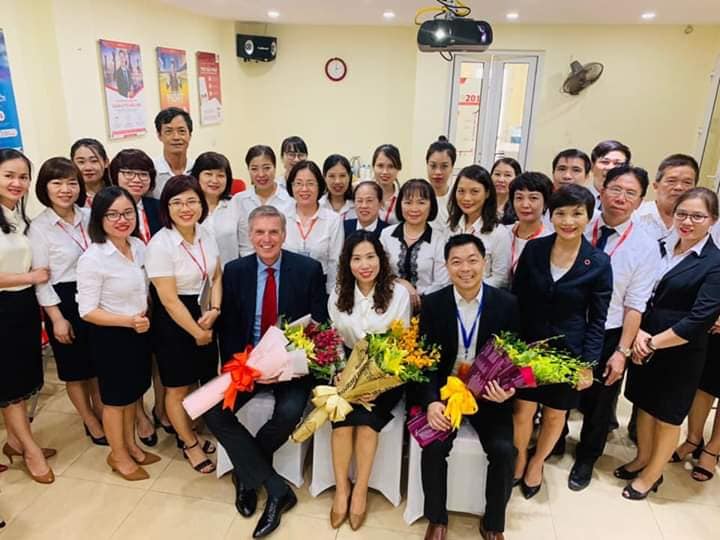 Phó Tổng giám đốc CDO of Prudential Việt Nam về thăm và làm việc tại Prudential Yên Lãng - Đống Đa