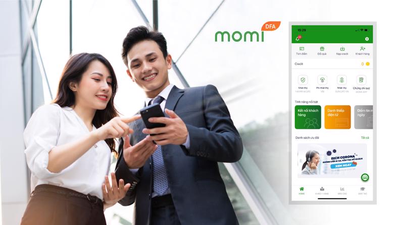 Momi DFA - Nền tảng kết nối tư vấn tài chính công nghệ với khách hàng