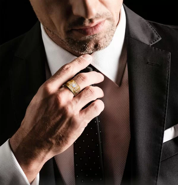 Những lưu ý nam giới cần biết khi đeo nhẫn vàng nam đẹp 
